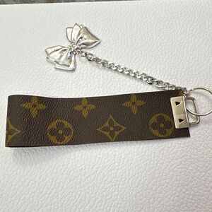 Upcycled Louis Vuitton Keychain